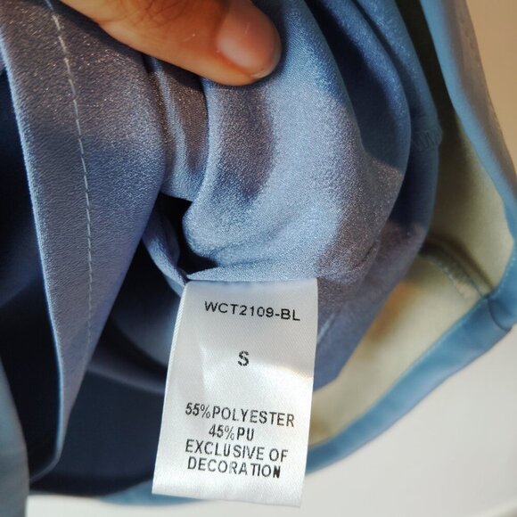 THML Blue Mini Dress - Picture 5 of 6